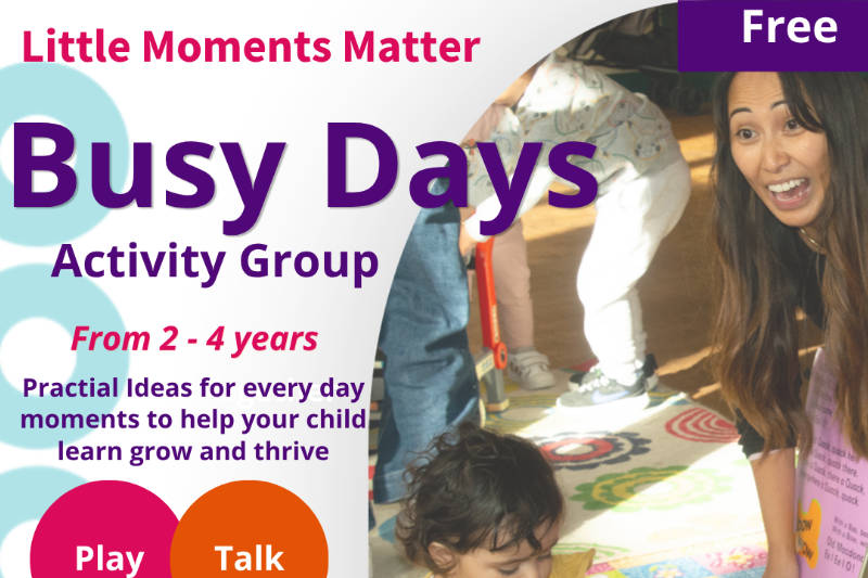 Busy Days Activity group Starts in September